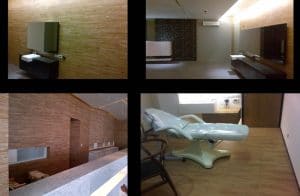 project pemasangan lantai vinyl di sebuah klinik kecantikan